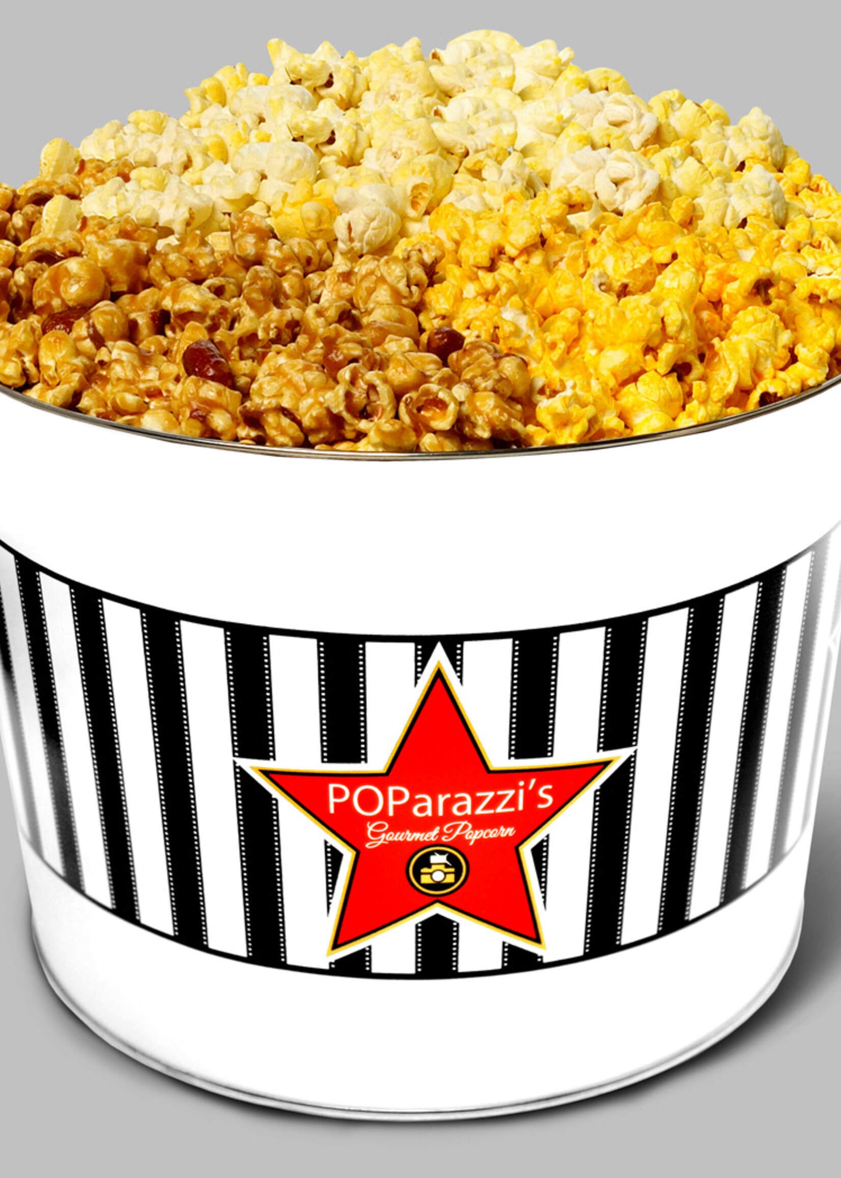 3 Gallon Tin POParazzi's Popcorn